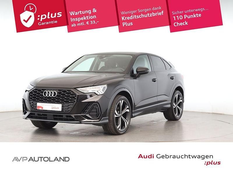 Mythosschwarz Gebraucht 2021 Audi Q3 Sportback Ambiente SUV | 31.970 € (Fairer Preis) - Bild 1/4