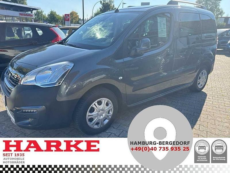Grau shark (metallic) Gebraucht 2015 Peugeot Partner Tepee Outdoor Van / Kleinbus | 12.900 € (Teuer) - Bild 1/4