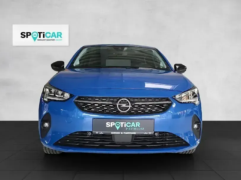 Usata Opel Corsa-e Elegance 100 kW (136 CV) 2022 Blu Utilitaria