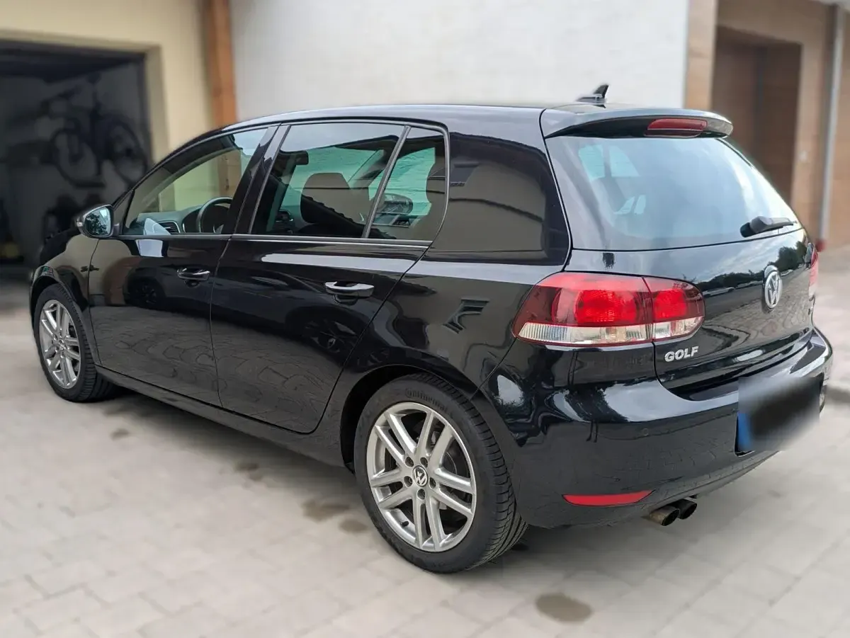 Gebraucht VW Golf VI Highline 160 PS (117 kW) 2009 Schwarz Limousine