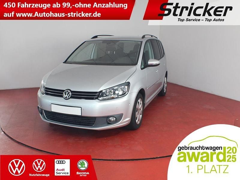 Silber Gebraucht 2012 VW Touran Comfortline Van / Kleinbus | 8.949 € (Fairer Preis) - Bild 1/4