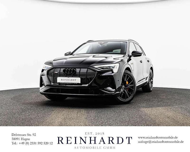 Gebraucht Audi e-tron S-Line 300 kW (408 PS) 2022 Mythosschwarz metallic SUV