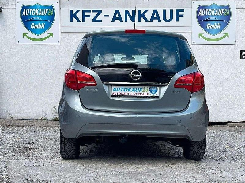 Gebraucht Opel Meriva Innovation 110 PS (80 kW) 2013 Silber Van / Kleinbus