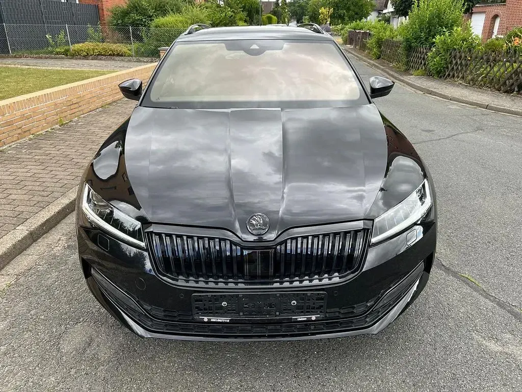 Gebraucht Skoda Superb SportLine 200 PS (147 kW) 2020 Schwarz Limousine