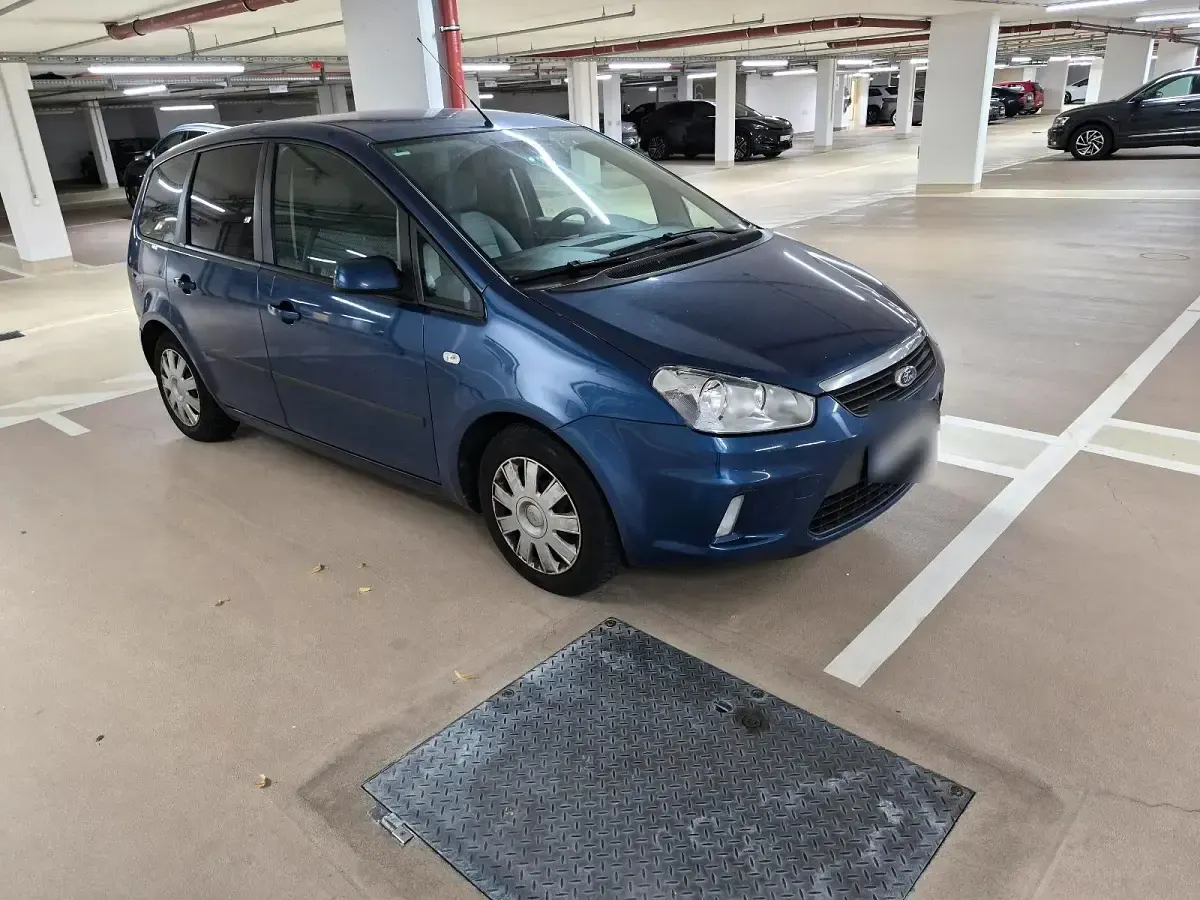 Gebraucht Ford C-MAX Style 125 PS (91 kW) 2008 Blau Van / Kleinbus