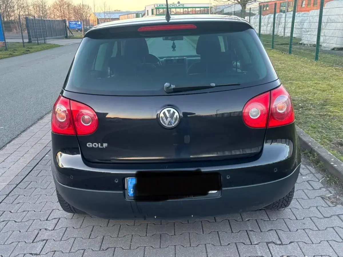 Gebraucht VW Golf VI Comfortline 80 PS (58 kW) 2008 Schwarz Kleinwagen