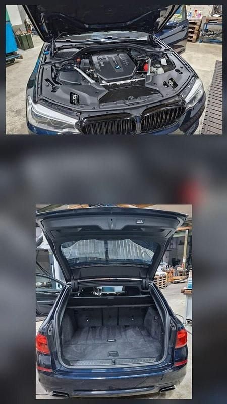 Gebraucht BMW 540 Sport Line 320 PS (235 kW) 2019 Blau Kombi
