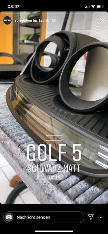 Gebraucht VW Golf V R 550 PS (404 kW) 2007 Schwarz Kleinwagen