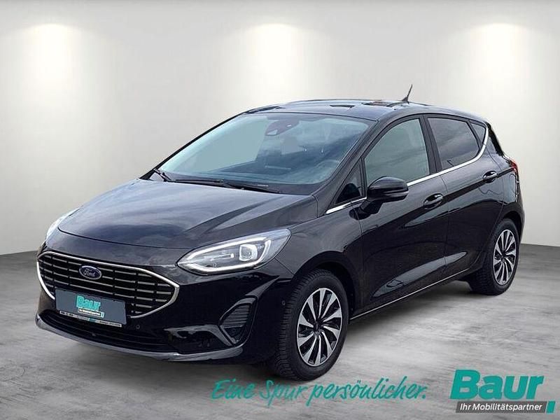 Gebraucht Ford Fiesta Titanium 125 PS (91 kW) 2023 Agate black metallic (metallic) Kleinwagen