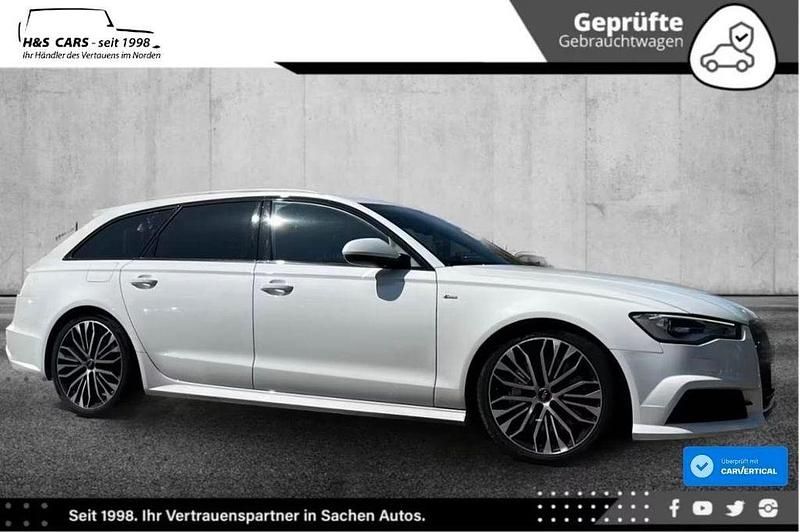 Gebraucht Audi A6 S-Line 320 PS (235 kW) 2015 Weiß Limousine