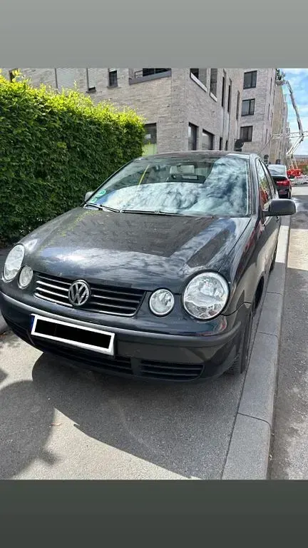 Brugt VW Polo Basis 64 HK (47 kW) 2003 Sort Sedan