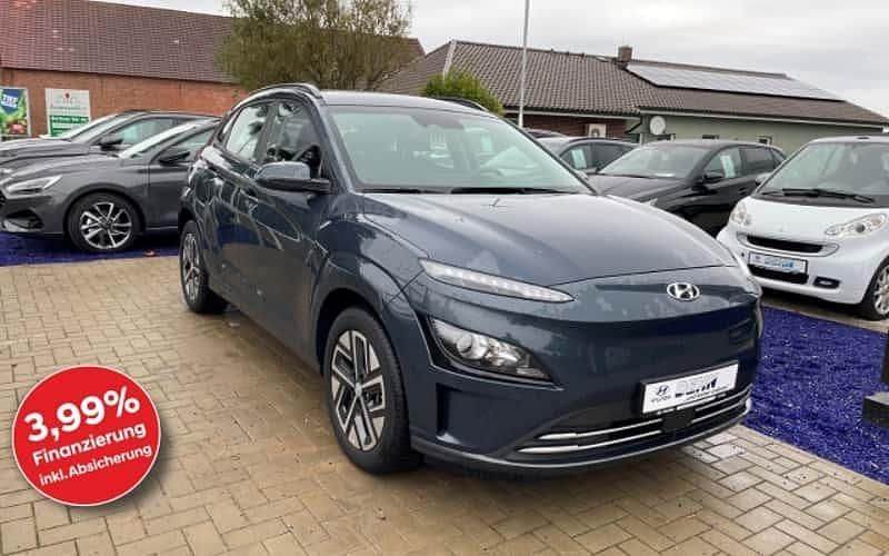 Blau Gebraucht 2021 Hyundai Kona Select SUV | 17.950 € (Fairer Preis) - Bild 1/4