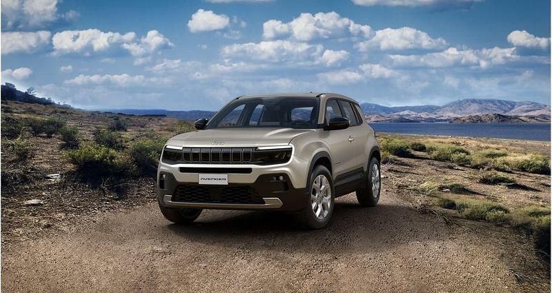 Grau Neu 2025 Jeep Avenger EV Altitude SUV | 30.748 € (Guter Preis) - Bild 1/4