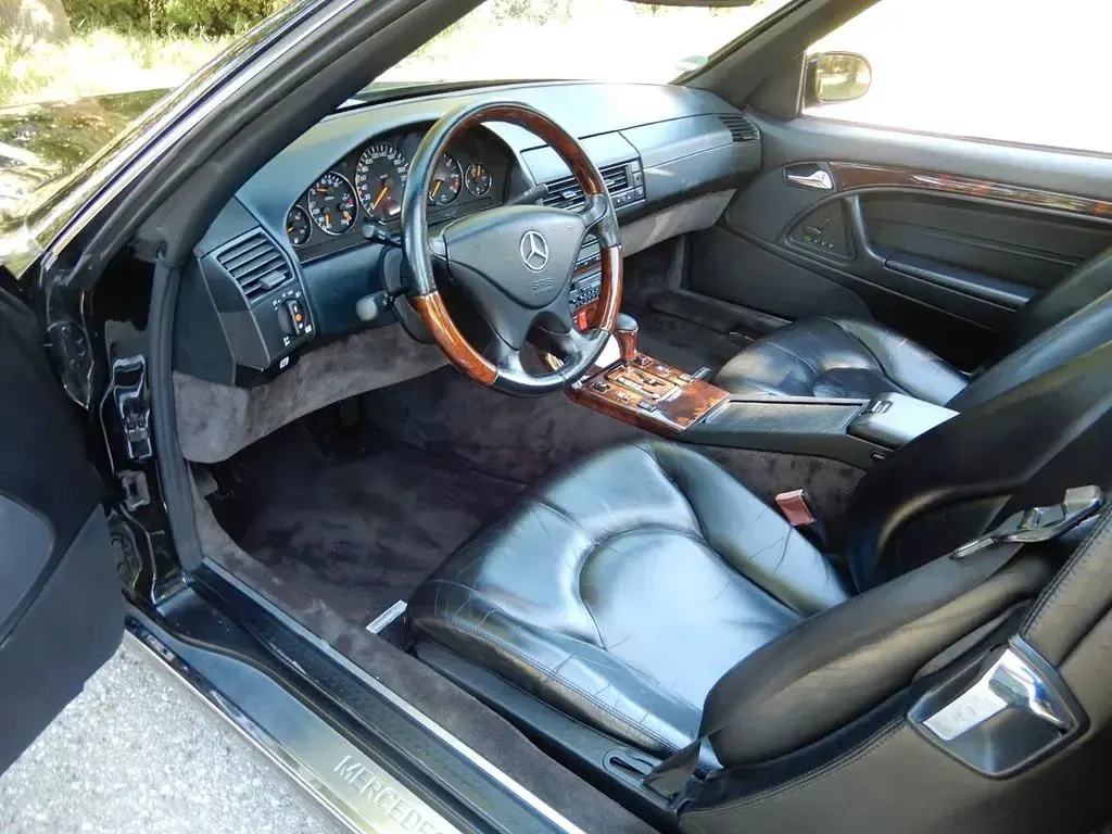 Gebraucht Mercedes SL500 306 PS (225 kW) 1999 Schwarz Cabrio