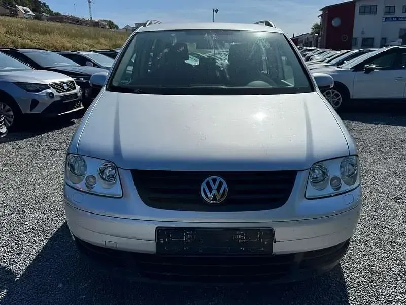Gebraucht VW Touran Conceptline 105 PS (77 kW) 2005 Silber Van / Kleinbus