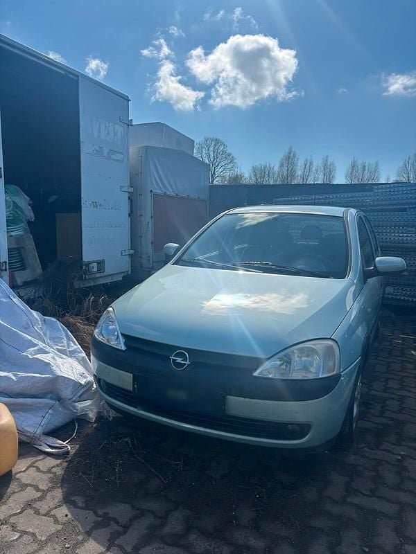 Gebraucht Opel Corsa 75 PS (55 kW) 2005 Grün Kleinwagen