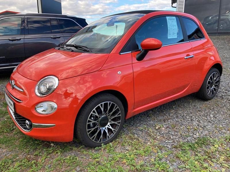 Orange Gebraucht 2024 Fiat 500C Dolcevita Cabrio | 17.300 € (Etwas zu teuer) - Bild 1/4