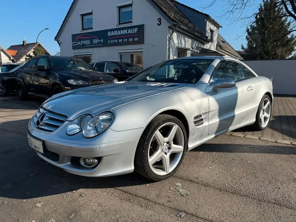 Gebraucht Mercedes SL350 272 PS (200 kW) 2007 Silber Cabrio