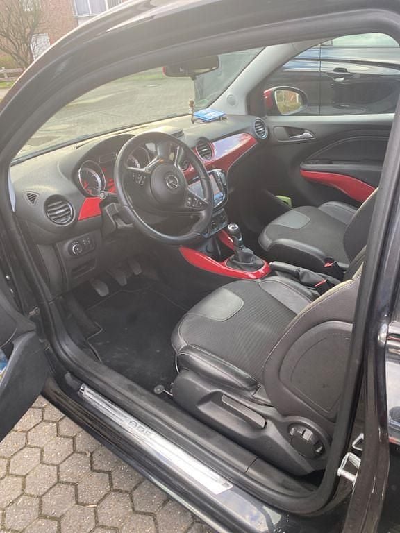 Gebraucht Opel Adam 69 PS (50 kW) 2014 Schwarz Kleinwagen