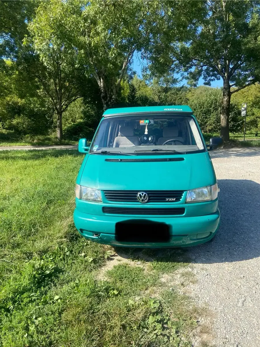 Usado VW T4 102 HP (75 kW) 1996 Verde Van