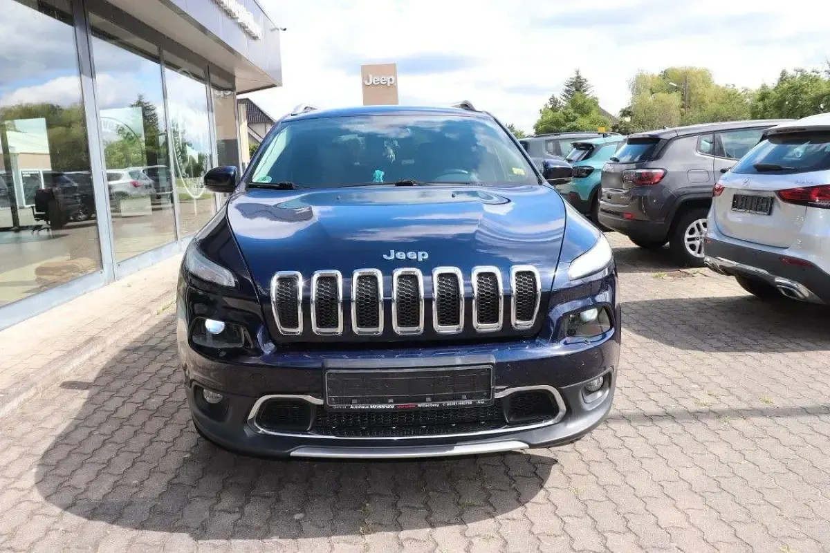 Gebraucht Jeep Cherokee Limited 170 PS (125 kW) 2014 Blau SUV