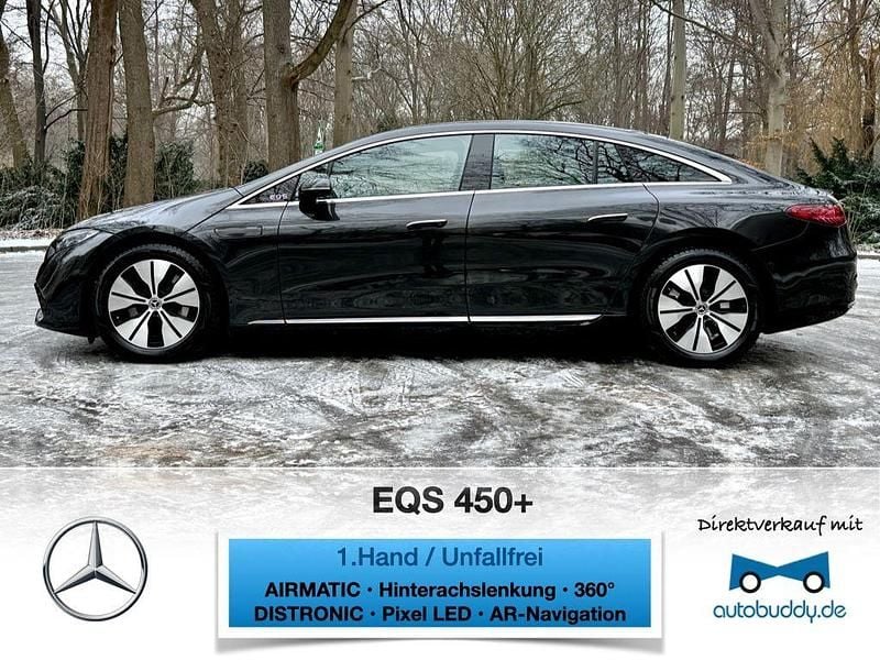 Graphitgrau Gebraucht 2022 Mercedes EQS450+ Limousine | 48.900 € (Guter Preis) - Bild 1/4