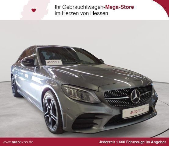 Selenitgrau metallic Gebraucht 2019 Mercedes C300 AMG line Limousine | 32.090 € (Guter Preis) - Bild 1/4