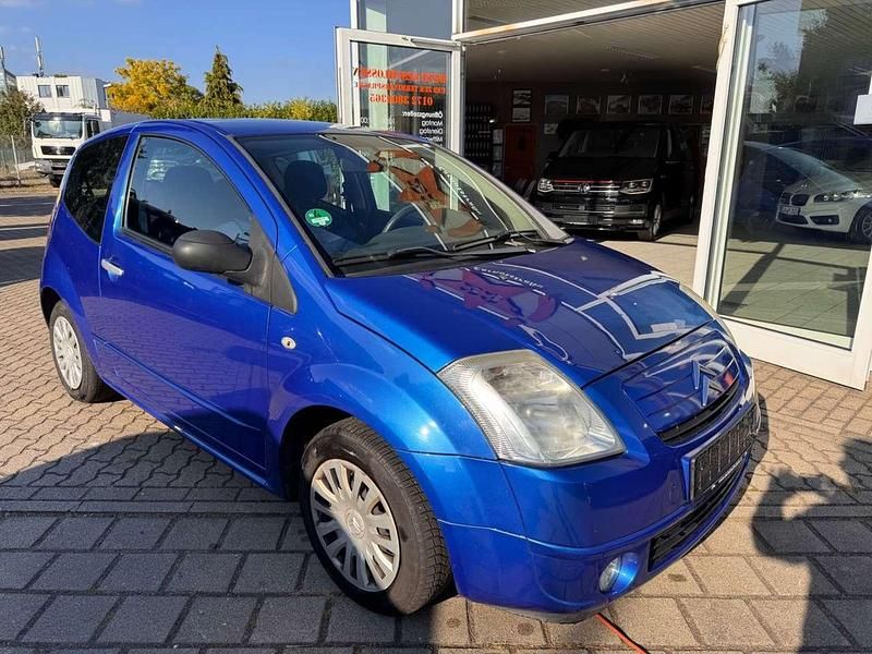 Gebraucht Citroën C2 Comfort 60 PS (44 kW) 2007 Lack blau 'grand pavois'/metal Kleinwagen