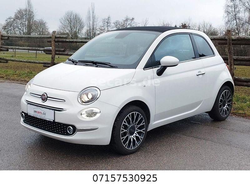 Weiß Gebraucht 2023 Fiat 500C Cabrio | 14.400 € (Fairer Preis) - Bild 1/4
