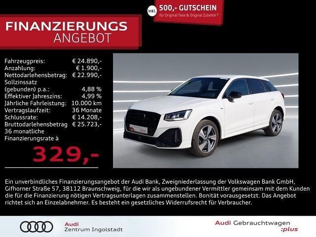 Ibisweiß Gebraucht 2022 Audi Q2 Ambiente SUV | 24.890 € (Fairer Preis) - Bild 1/2