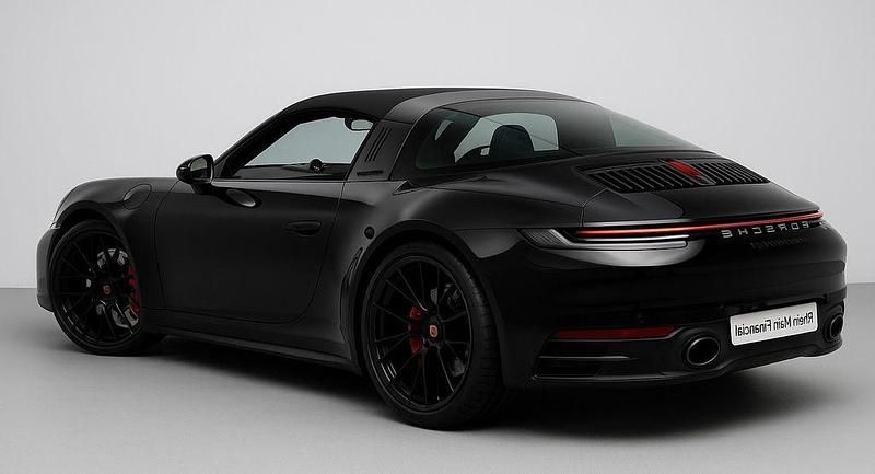 Neu Porsche 911 485 PS (356 kW) 2025 Schwarz Cabrio