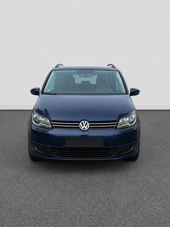 Gebraucht VW Touran Comfortline 105 PS (77 kW) 2011 Blau Van / Kleinbus
