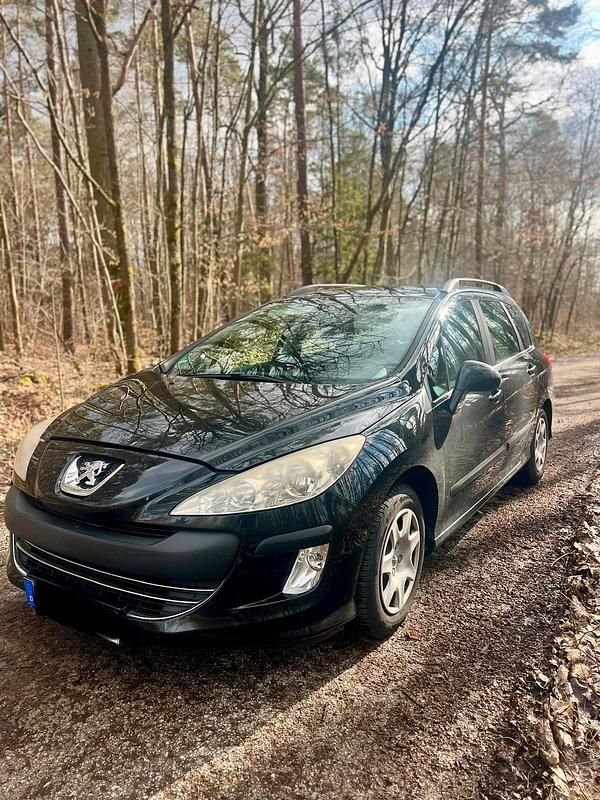 Gebraucht Peugeot 308 SW 109 PS (80 kW) 2008 Schwarz Kombi