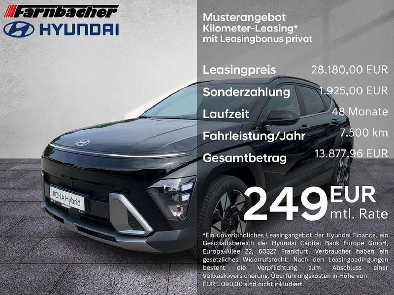 Abyss black / mic Neu 2025 Hyundai Kona Trend SUV | 29.990 € (Guter Preis) - Bild 1/4