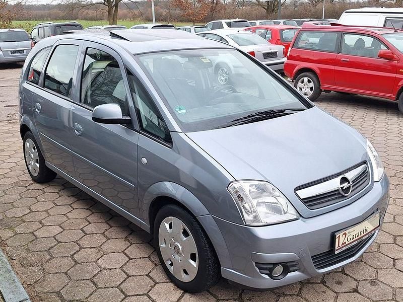 Gebraucht Opel Meriva Edition 105 PS (77 kW) 2008 Silber Van / Kleinbus