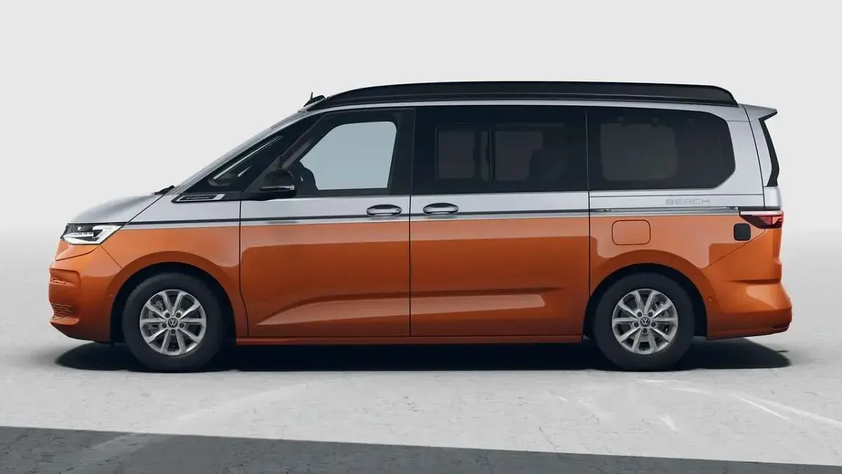 Neu VW California Edition 150 PS (110 kW) 2025 Monosilber met./energe... Van