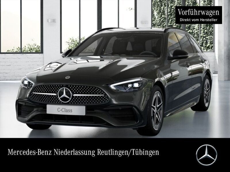 Grau Gebraucht 2025 Mercedes C300e AMG Limousine | 56.590 € (Fairer Preis) - Bild 1/4