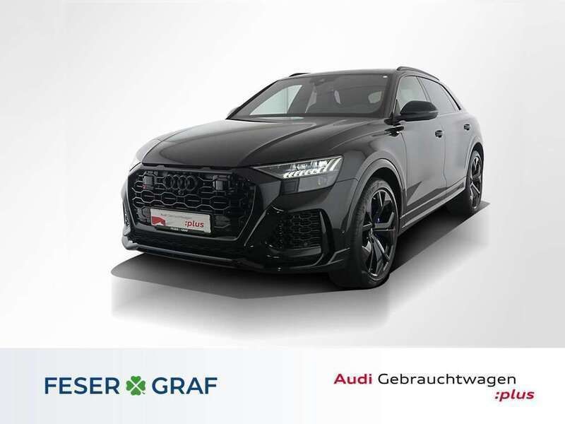 Mythosschwarz metallic Gebraucht 2023 Audi RS Q8 Ambiente SUV | 123.989 € (Fairer Preis) - Bild 1/4