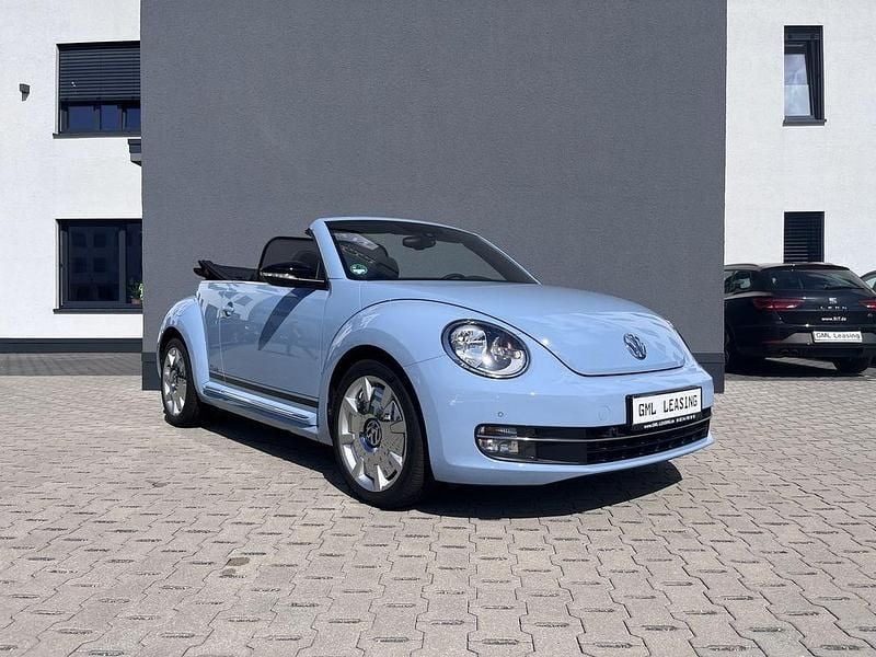 Blau Gebraucht 2015 VW Beetle CLUB Cabrio | 12.950 € (Guter Preis) - Bild 1/4