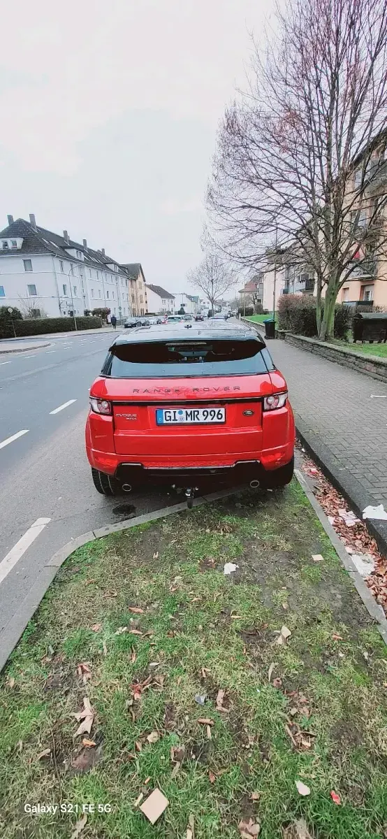 Gebraucht Land Rover Range Rover evoque 190 PS (139 kW) 2013 Rot SUV