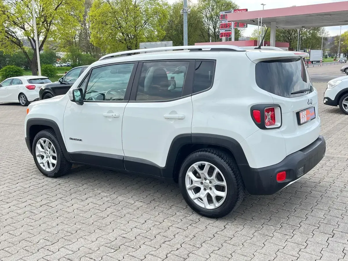 Gebraucht Jeep Renegade Limited 140 PS (102 kW) 2015 Weiß SUV
