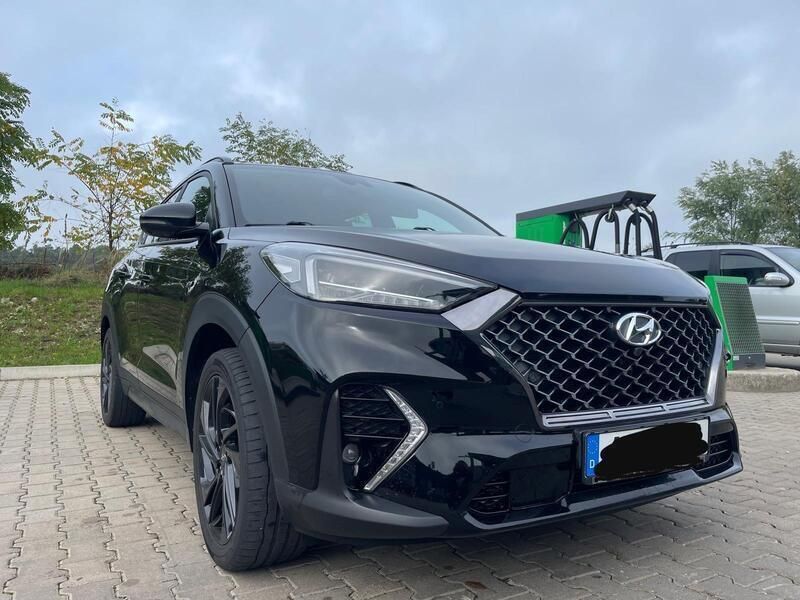 Schwarz Gebraucht 2020 Hyundai Tucson N Line SUV | 25.200 € (Fairer Preis) - Bild 1/4