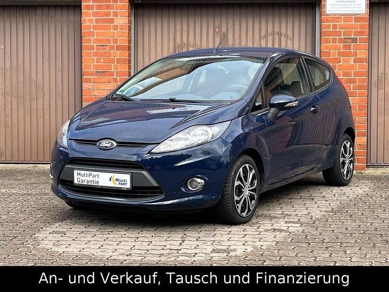 Gebraucht Ford Fiesta Trend 60 PS (44 kW) 2012 Blau Kleinwagen