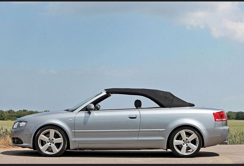 Grau Gebraucht 2007 Audi A4 Cabriolet S-Line Cabrio | 6.200 € (Guter Preis) - Bild 1/4