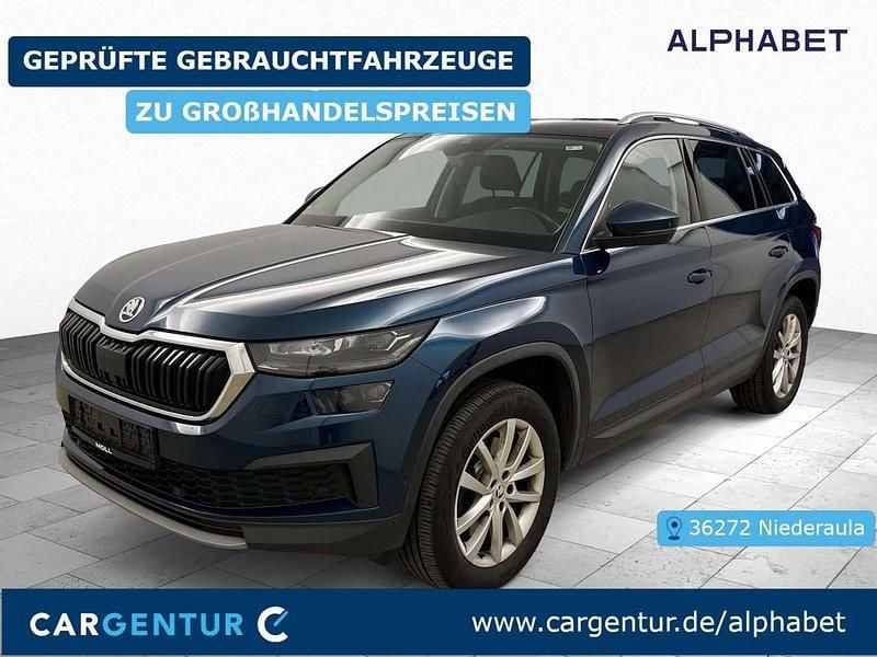Blau Gebraucht 2021 Skoda Kodiaq Style SUV | 25.597 € (Guter Preis) - Bild 1/2