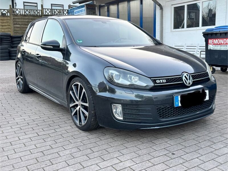 Grau Gebraucht 2011 VW Golf VI GTD Limousine | 7.199 € (Fairer Preis) - Bild 1/4