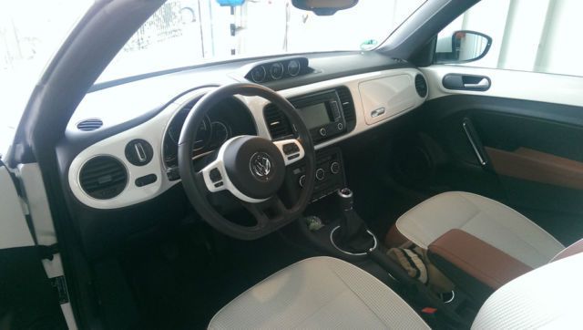 Verkauft Vw Beetle Cabrio Sondermodel Gebraucht 2017 6 800 Km In Gebraucht Vw Beetle Cabrio Sondermodel Cup Weiss Innen Beige