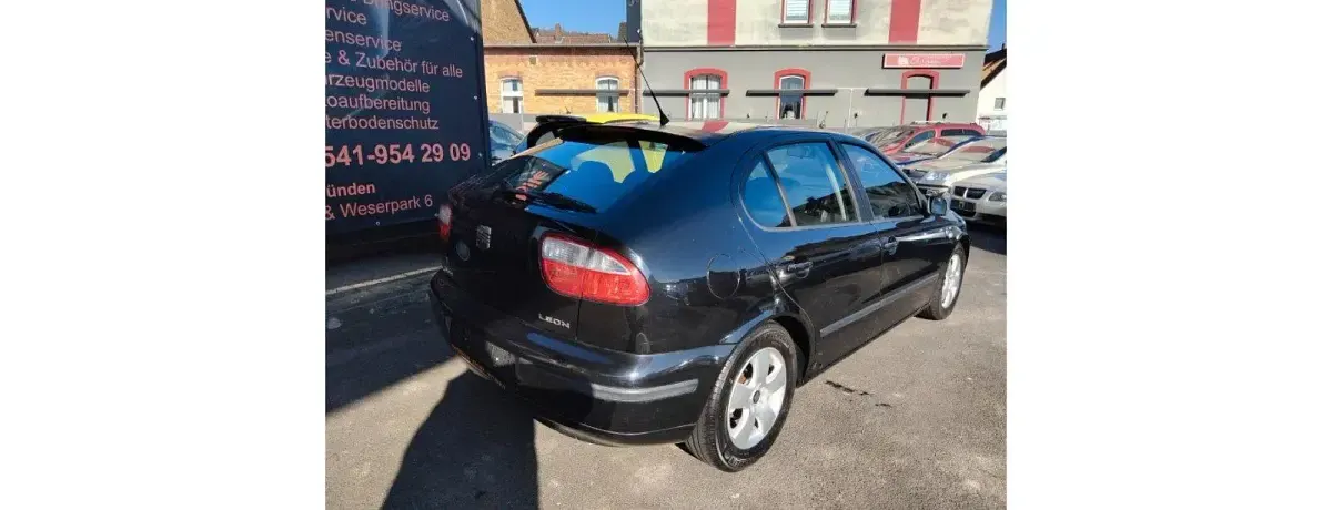 Gebraucht Seat Leon 105 PS (77 kW) 2002 Schwarz Kleinwagen