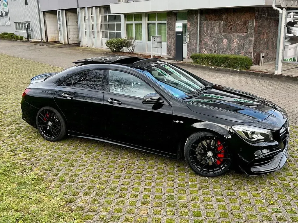 Gebraucht Mercedes CLA45 AMG AMG 381 PS (280 kW) 2017 Schwarz Coupé