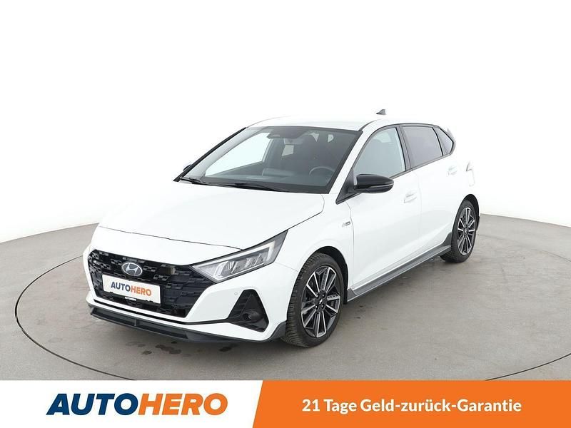 Weiß Gebraucht 2021 Hyundai i20 N Line Kleinwagen | 17.980 € (Fairer Preis) - Bild 1/3